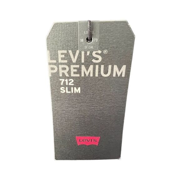 Levi’s Mens Jeans Slim Fit Size W29 30 Black - Picture 5 of 11